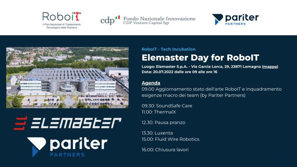 ELEMASTER DAY for ROBOIT