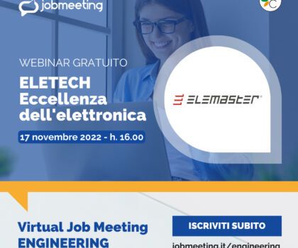 THE VIRTUAL JOB MEETING ENGINEERING: WE ARE WAITING FOR YOU!
