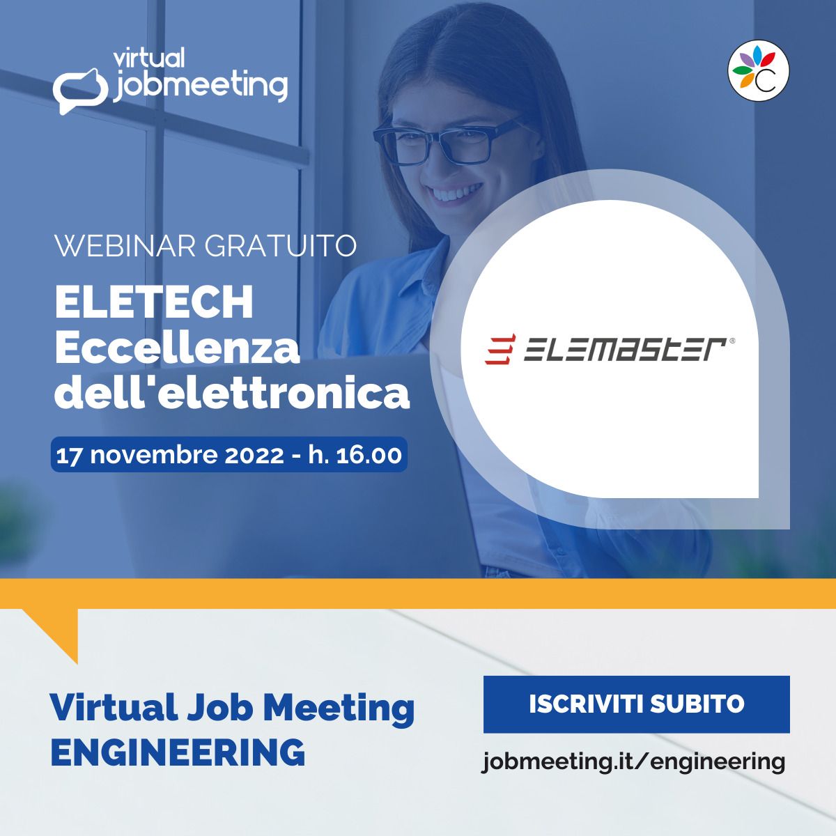 THE VIRTUAL JOB MEETING ENGINEERING: WE ARE WAITING FOR YOU!