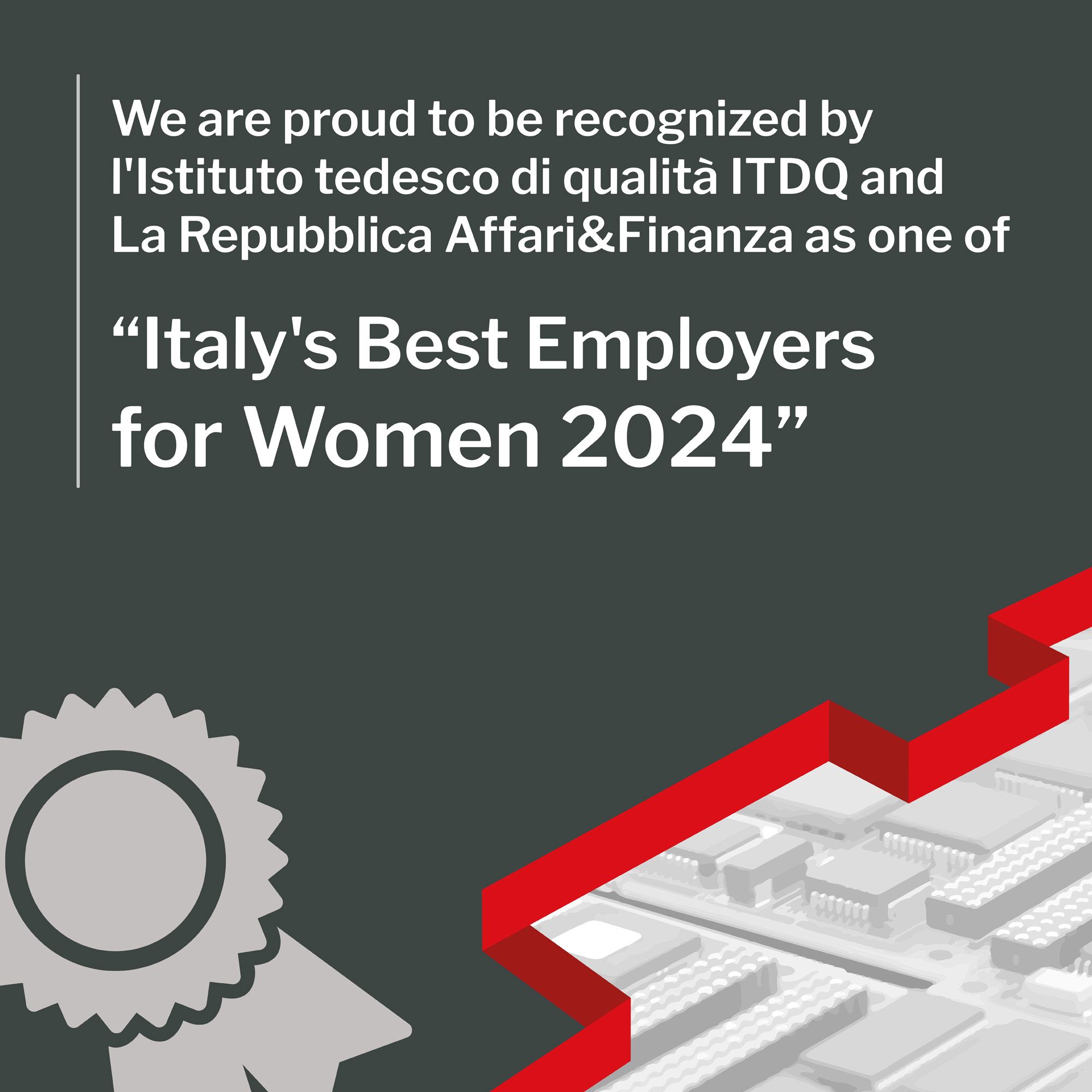Elemaster among the Best Employers for Women 2024