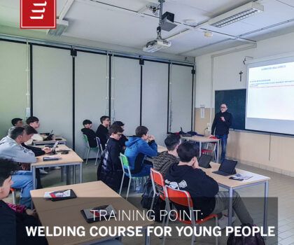 TRAINING POINT: WELDING COURSE FOR YOUNG PEOPLE
