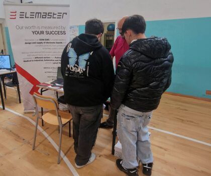 Elemaster Group returns to IIS Einstein – De Lorenzo for the third edition of Career Day