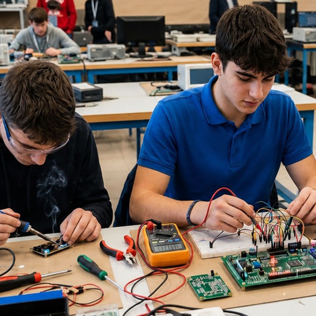 Lecco hosts Italy’s National Electrotechnics Competition at IIS Badoni