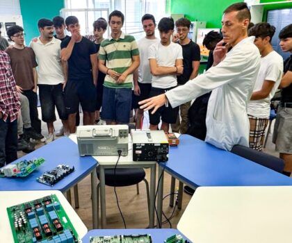 Elemaster at ITI Hensemberger for Campus 2026: introducing students to the world of industry