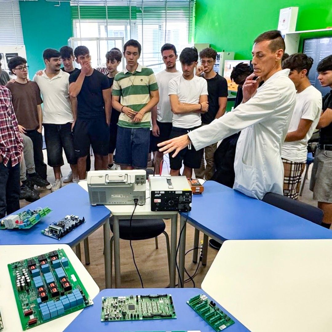 Elemaster at ITI Hensemberger for Campus 2026: introducing students to the world of industry